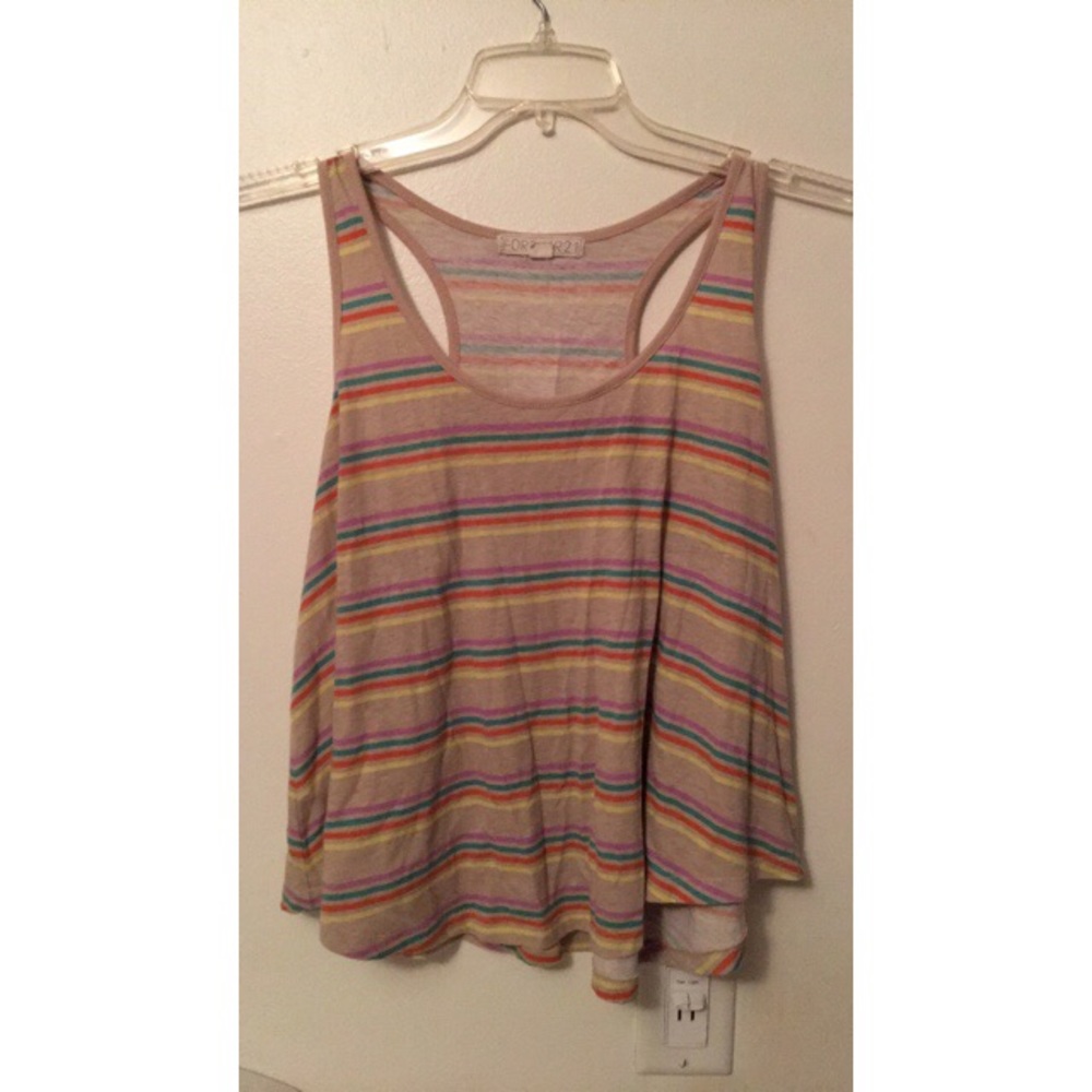 Striped crop top